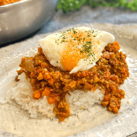 試合前夜のキーマカレーレシピ